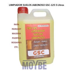 LIMPIADOR JABONOSO MADERA GSC-125 5 Lts.