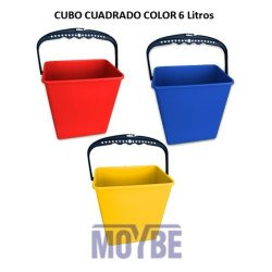 CUBO CUADRADO AZUL 6 Litros