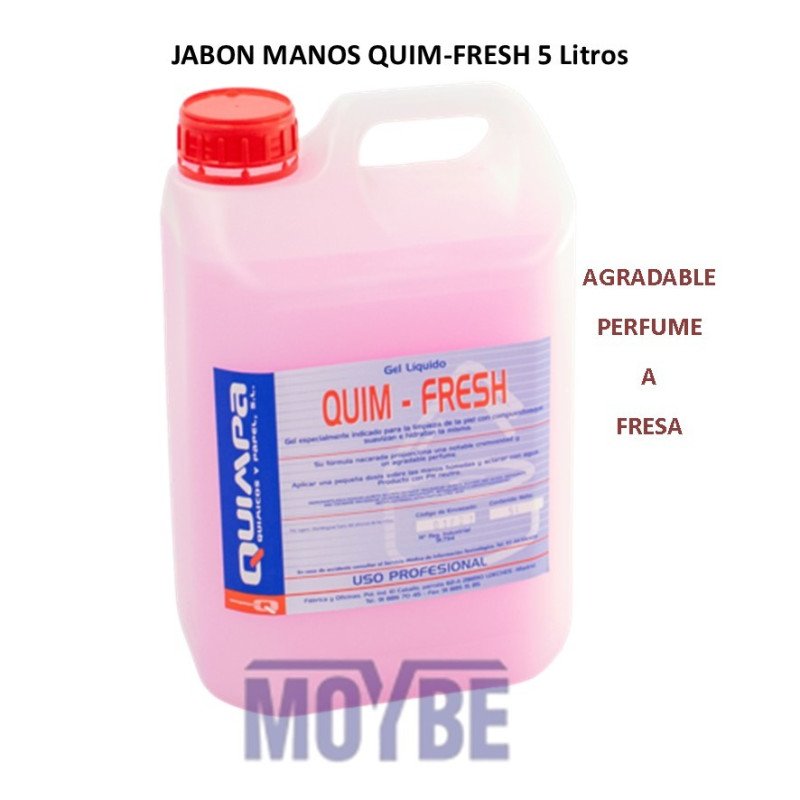 JABON MANOS QUIM-FRESH 5 L.