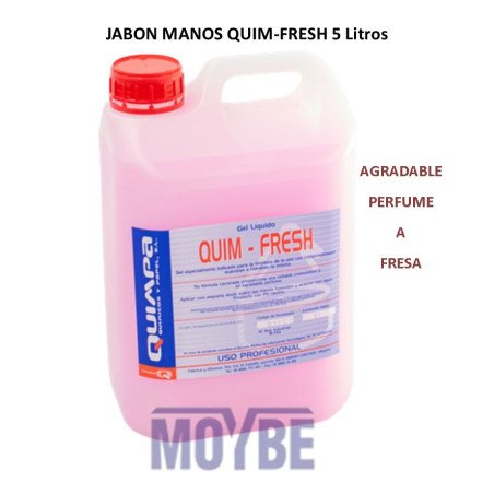 JABON MANOS QUIM-FRESH 5 L.