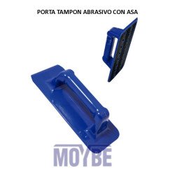 PORTA-TAMPON ABRASIVO CON ASA
