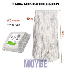 FREGONA INDUSUSTRIAL HILO ALGODON BLANCO T/450