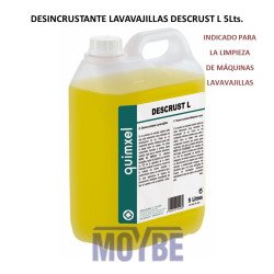 LIMPIADOR MAQUINAS LAVAVAJILLAS DESCRUST L 5 Lts.