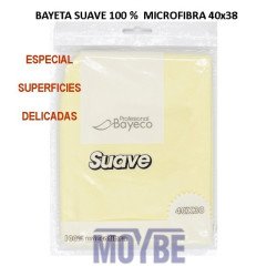 BAYETA SUAVE BAYECO 100 % MICROFIBRA 40x38 cms.