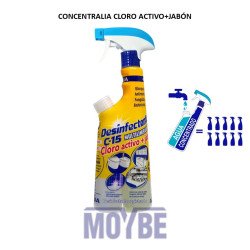 CONCENTRALIA+ECOFOAM C-15 DESINFECTANTE Cloro Activo