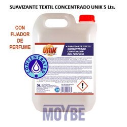 SUAVIZANTE CONCEN. C/FIJADOR DE PERFUME UNIK 5 Lts.